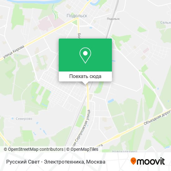 Карта Русский Свет - Электротехника