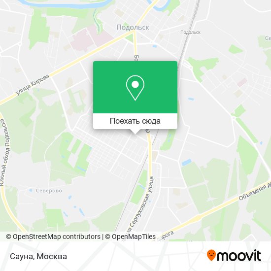 Карта Сауна