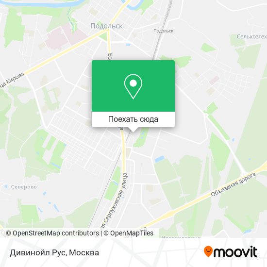 Карта Дивинойл Рус