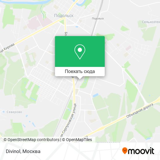 Карта Divinol