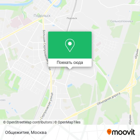 Карта Общежитие