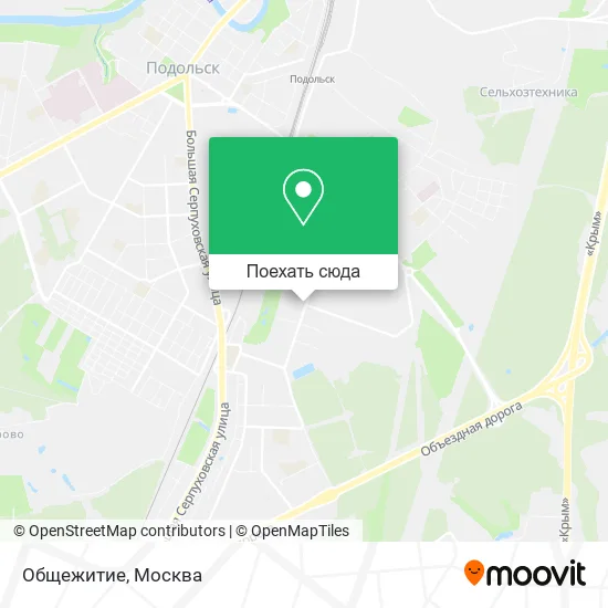 Карта Общежитие