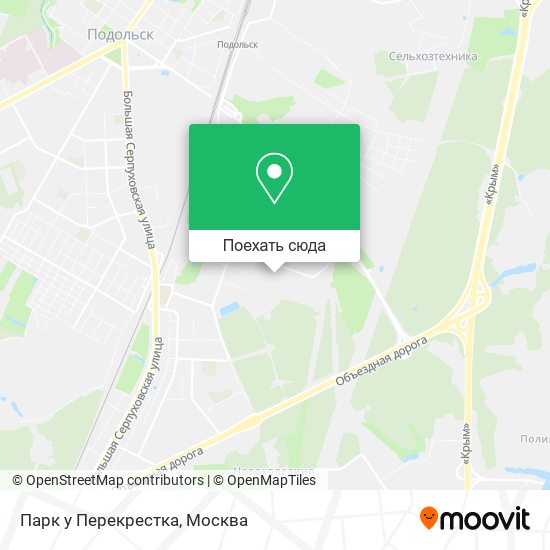 Карта Парк у Перекрестка