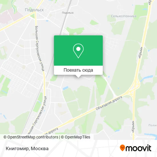Карта Книгомир
