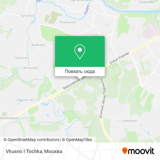 Карта Vkusno I Tochka