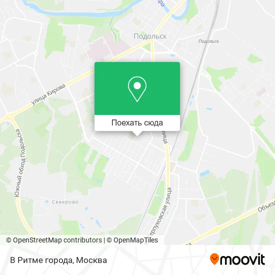Карта В Ритме города