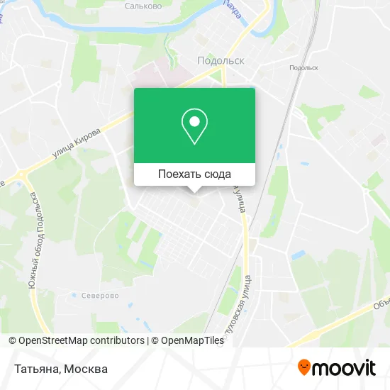 Карта Татьяна