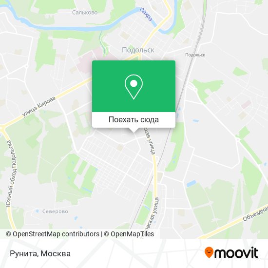Карта Рунита