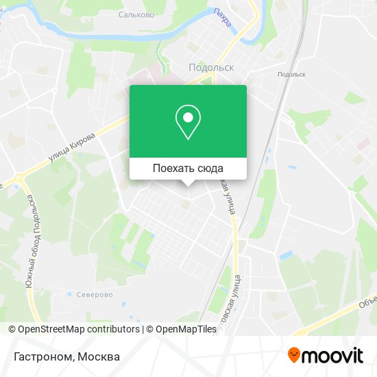 Карта Гастроном