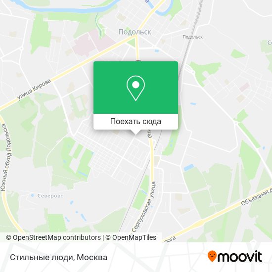 Карта Стильные люди