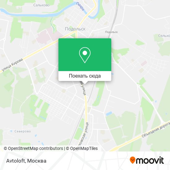 Карта Avtoloft