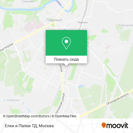 Карта Елки и Палки ТД