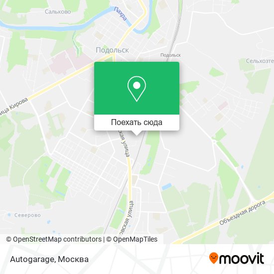Карта Autogarage