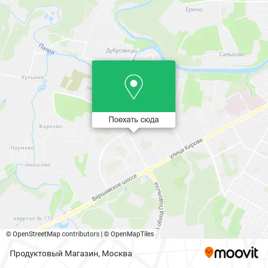 Карта Продуктовый Магазин