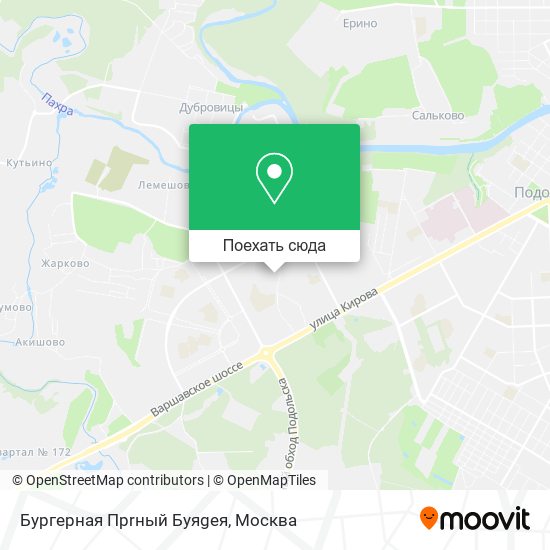 Карта Бургерная Прrный Буяgея