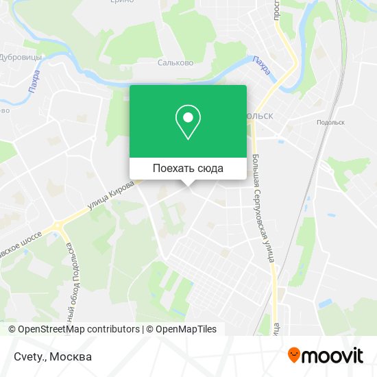 Карта Cvety.