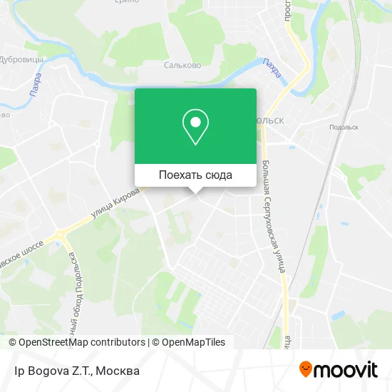 Карта Ip Bogova Z.T.