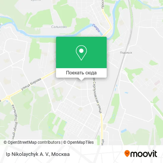 Карта Ip Nikolaychyk A. V.