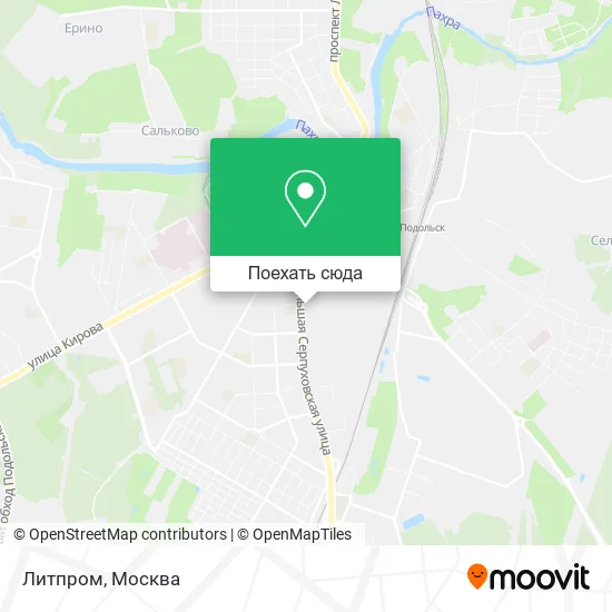 Карта Литпром