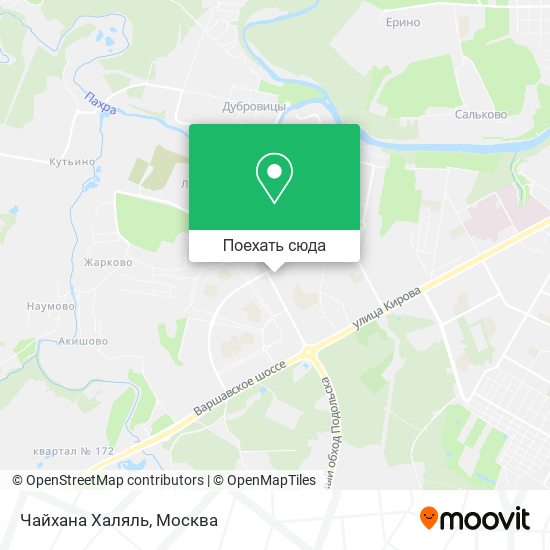 Карта Чайхана Халяль