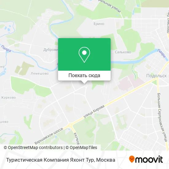 Карта Туристическая Компания Яхонт Тур