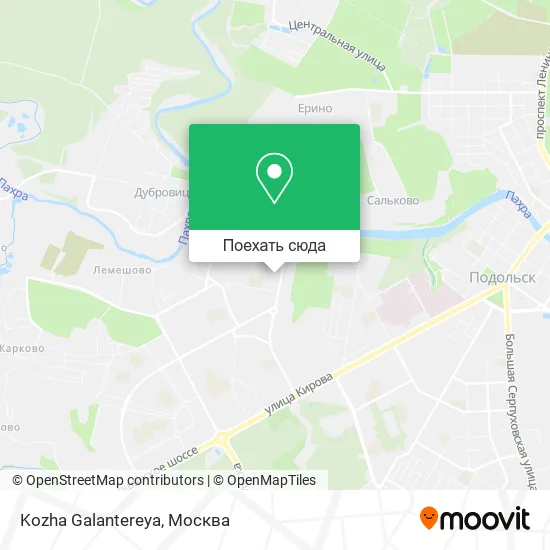 Карта Kozha Galantereya