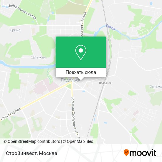 Карта Стройинвест