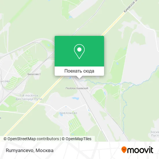 Карта Rumyancevo