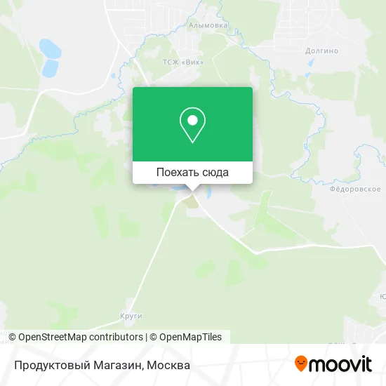 Карта Продуктовый Магазин