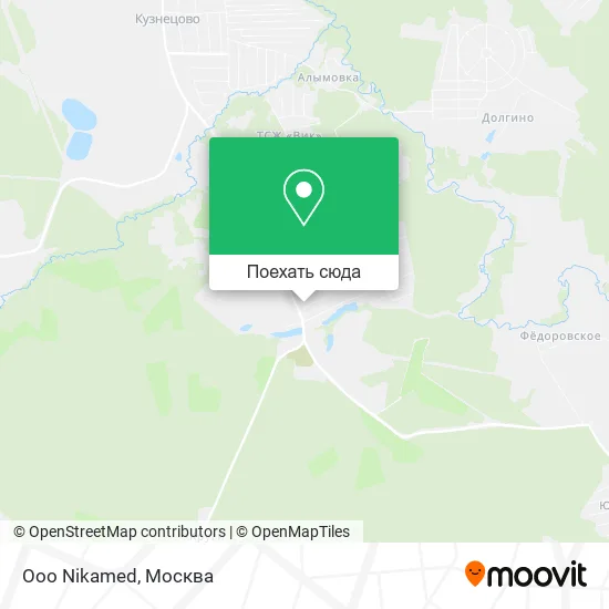 Карта Ooo Nikamed