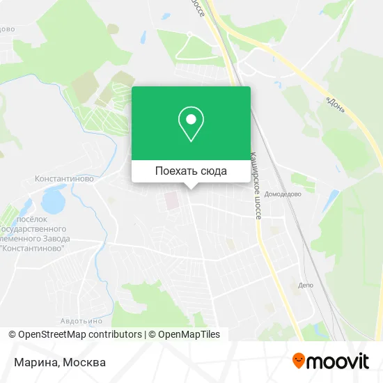 Карта Марина