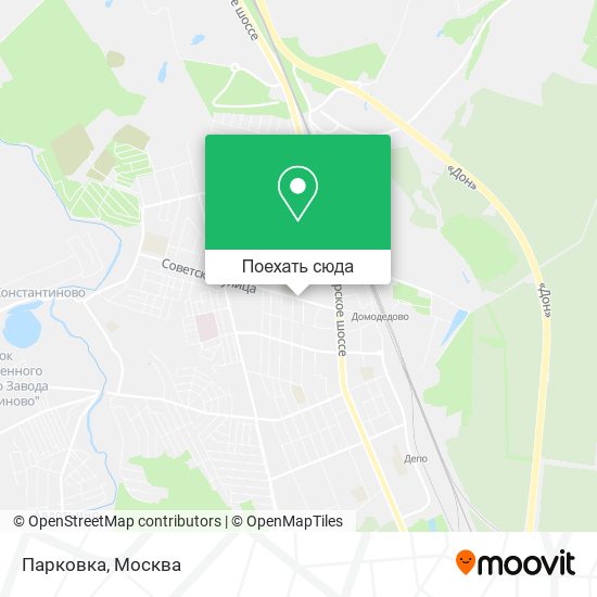 Карта Парковка