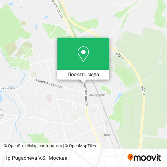 Карта Ip Pugacheva V.S.