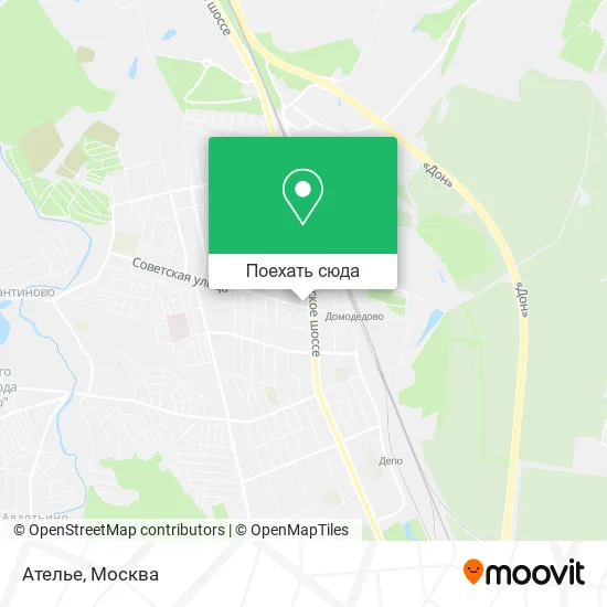 Карта Ателье