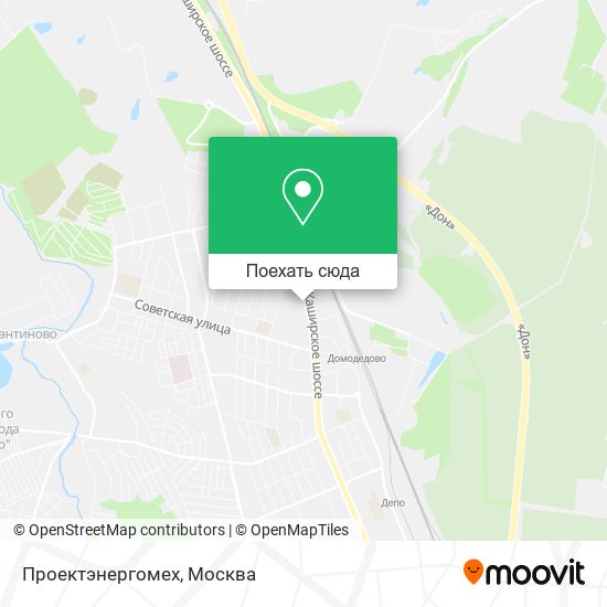 Карта Проектэнергомех