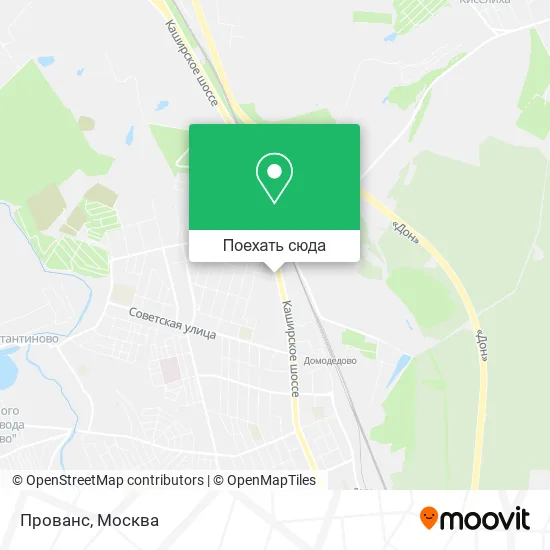 Карта Прованс