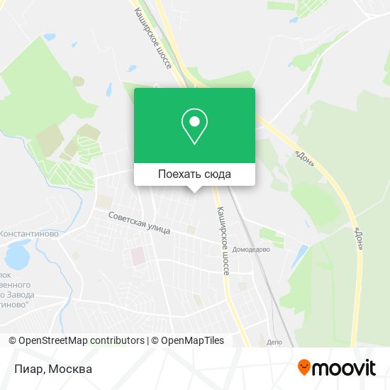 Карта Пиар