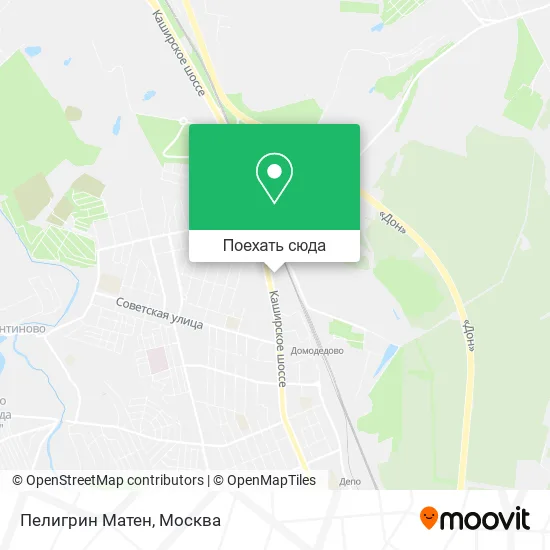 Карта Пелигрин Матен