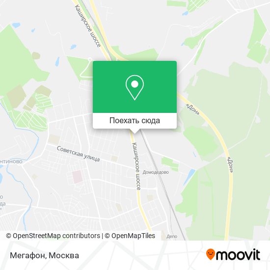 Карта Мегафон