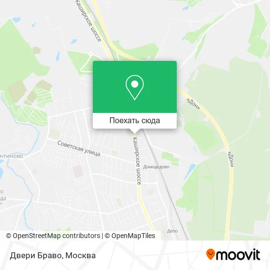 Карта Двери Браво