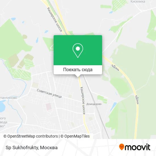 Карта Sp Sukhofrukty