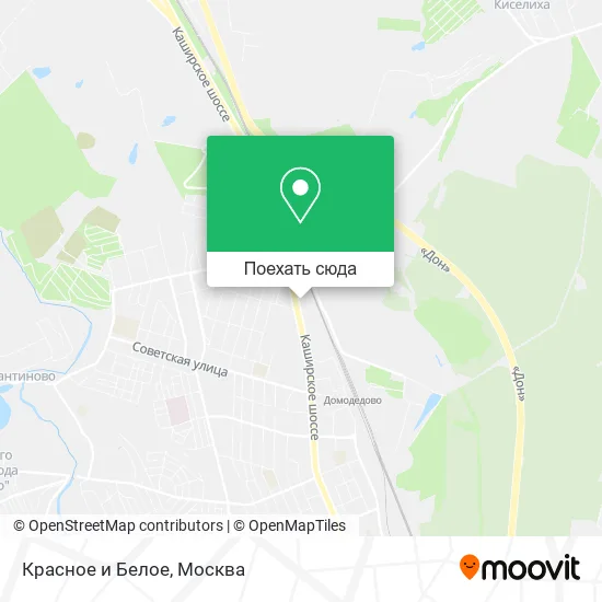 Карта Красное и Белое