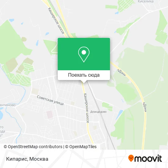 Карта Кипарис