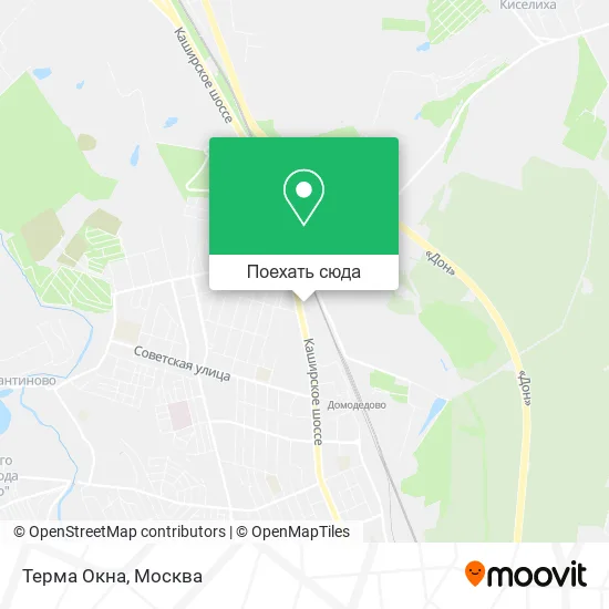 Карта Терма Окна