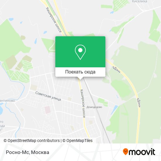Карта Росно-Мс