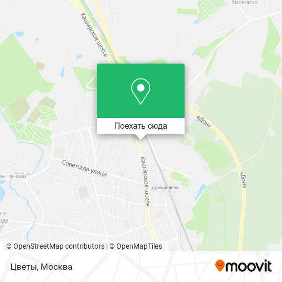 Карта Цветы