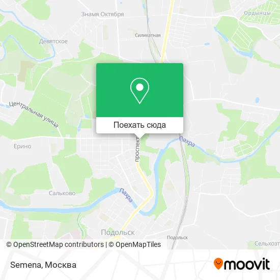 Карта Semena