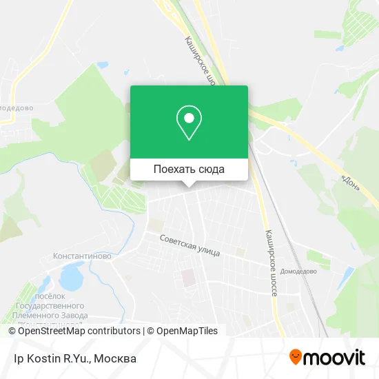 Карта Ip Kostin R.Yu.