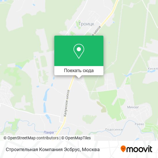 Карта Строительная Компания Эсбрус