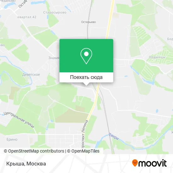Карта Крыша